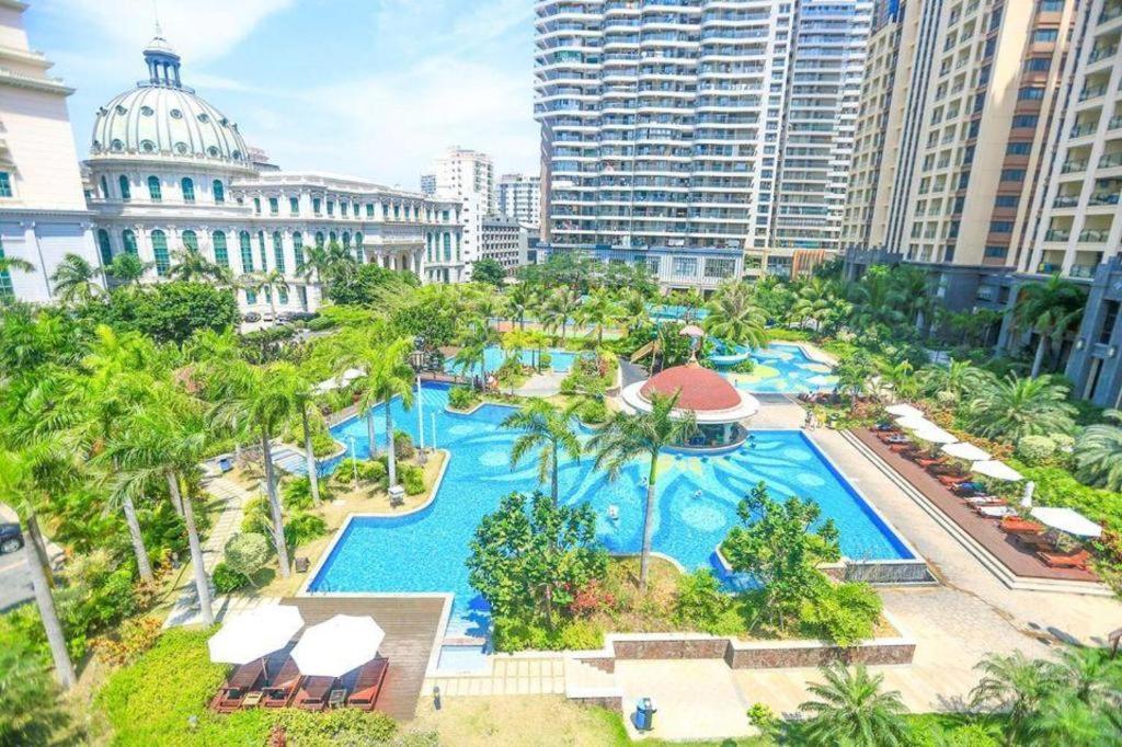 Sanya Shanghai Huating Boutique Resort Hotel Bagian luar foto