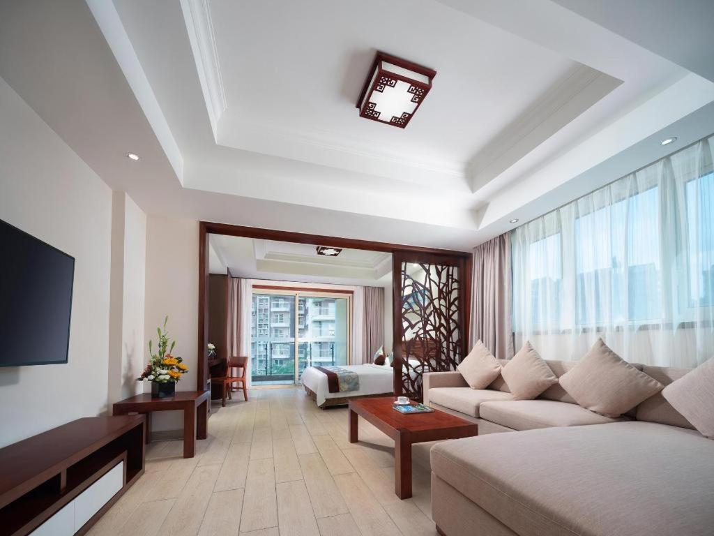 Sanya Shanghai Huating Boutique Resort Hotel Bagian luar foto