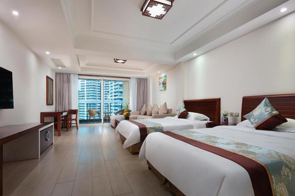 Sanya Shanghai Huating Boutique Resort Hotel Bagian luar foto
