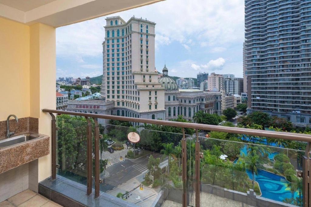 Sanya Shanghai Huating Boutique Resort Hotel Bagian luar foto