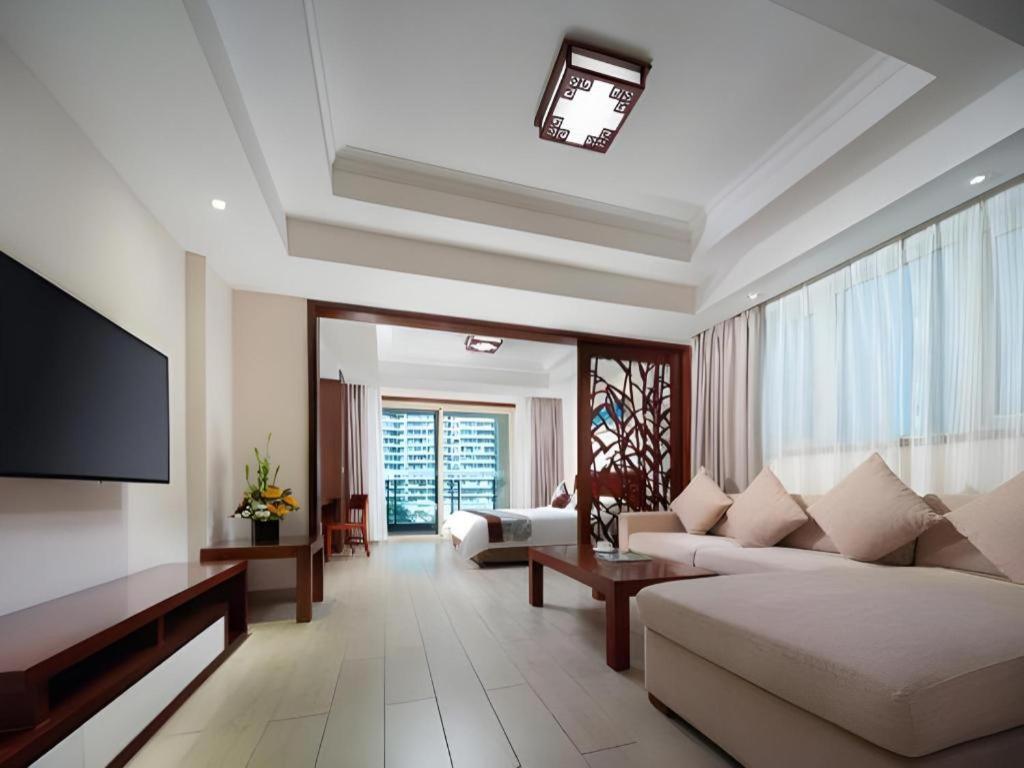 Sanya Shanghai Huating Boutique Resort Hotel Bagian luar foto