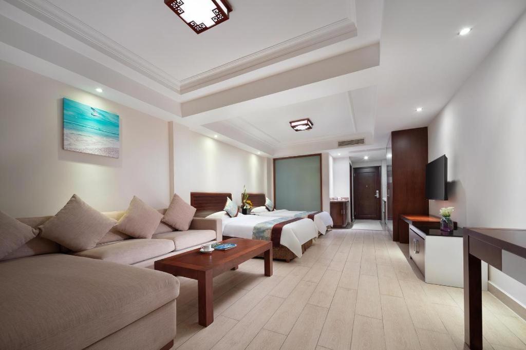 Sanya Shanghai Huating Boutique Resort Hotel Bagian luar foto