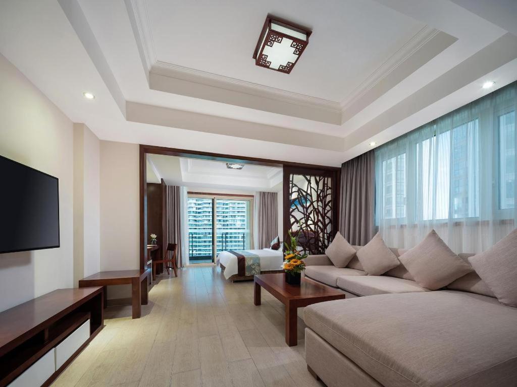 Sanya Shanghai Huating Boutique Resort Hotel Bagian luar foto